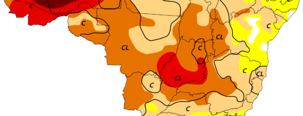 Mapa do Monitor de Secas (FOTO: Monitor de Secas/Reprodução)