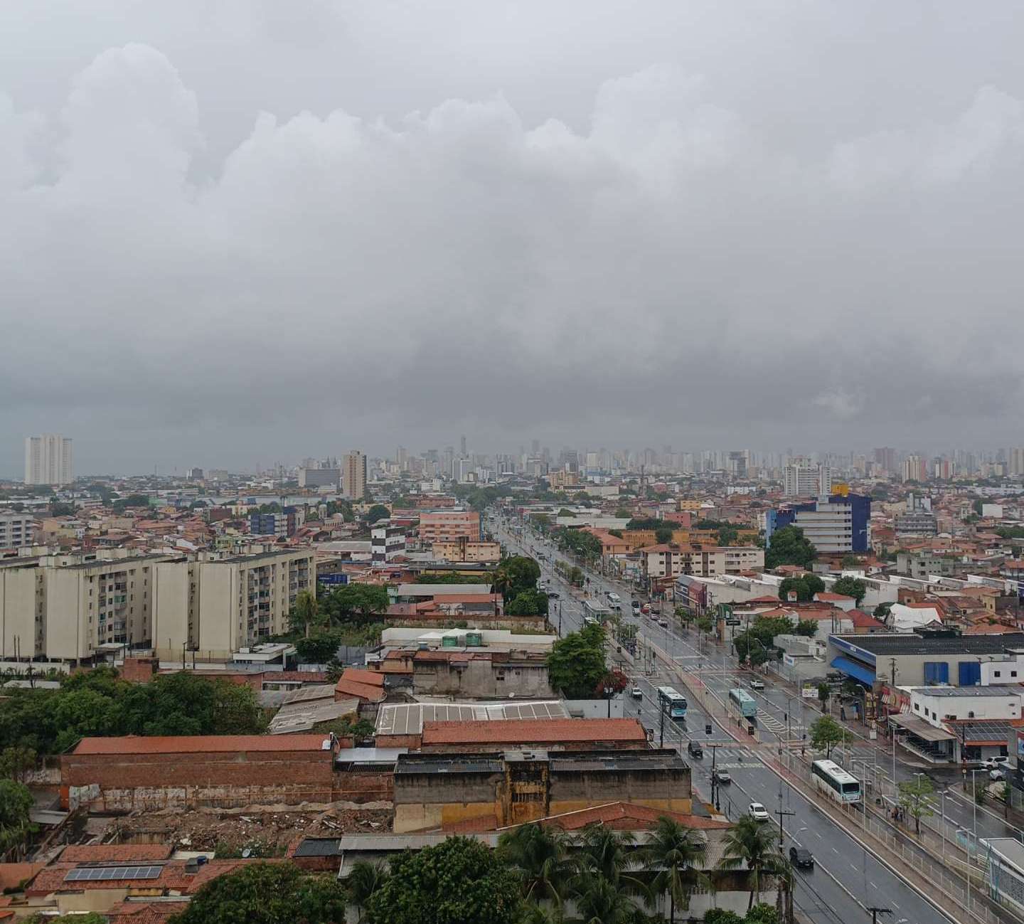 Em Fortaleza, o maior acumulado foi de 42,2 milímetros (FOTO: Fabiano Santos)