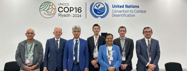 Coincidindo com o 30º aniversário da UNCCD, a COP16 é a maior conferência da ONU sobre terras até o momento (FOTO: Secitece)