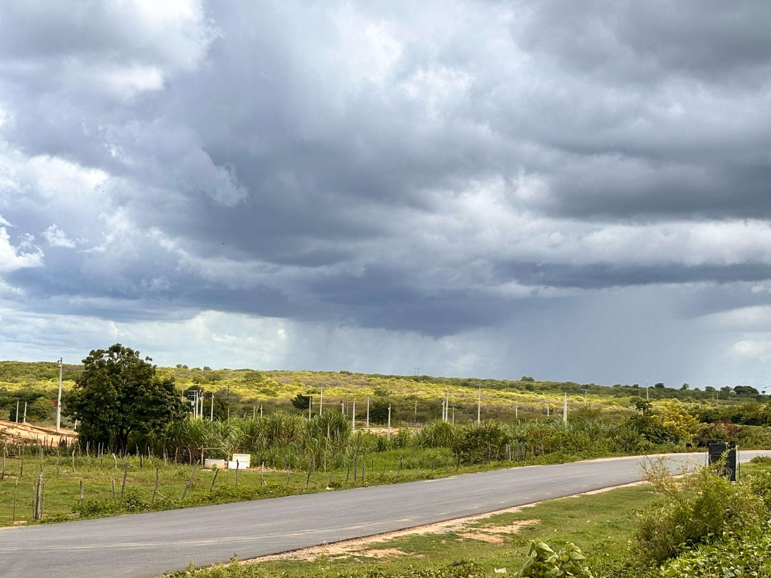 Para quinta (6), a tendência é de aumento na cobertura de nuvens e na intensidade das chuvas (FOTO: Marciel Bezerra)